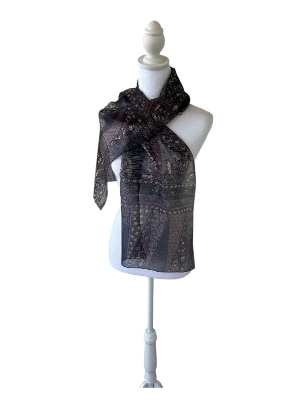 Multi Color Printed Scarf